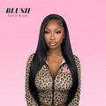 Bone Straight Human Hair Wig HD Lace Front Brazilian