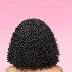 Water Wave Bob Wig Human Hair HD Lace Front Brazilian