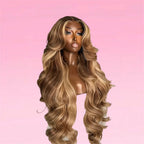 Body Wave Human Hair Wig Highlight HD Lace Front