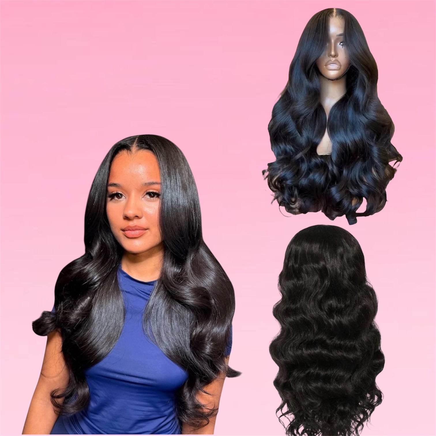 Body Wave Human Hair Wig HD Transparent Lace Front
