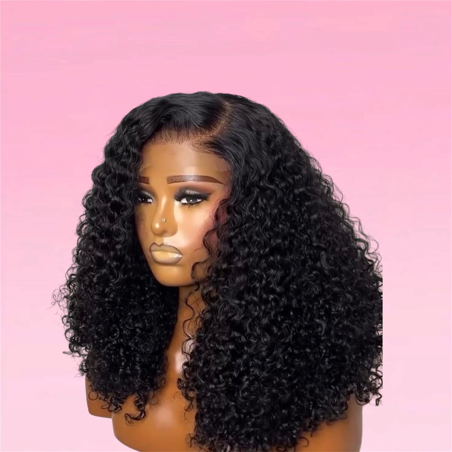 Water Wave Bob Wig Human Hair HD Lace Front Brazilian
