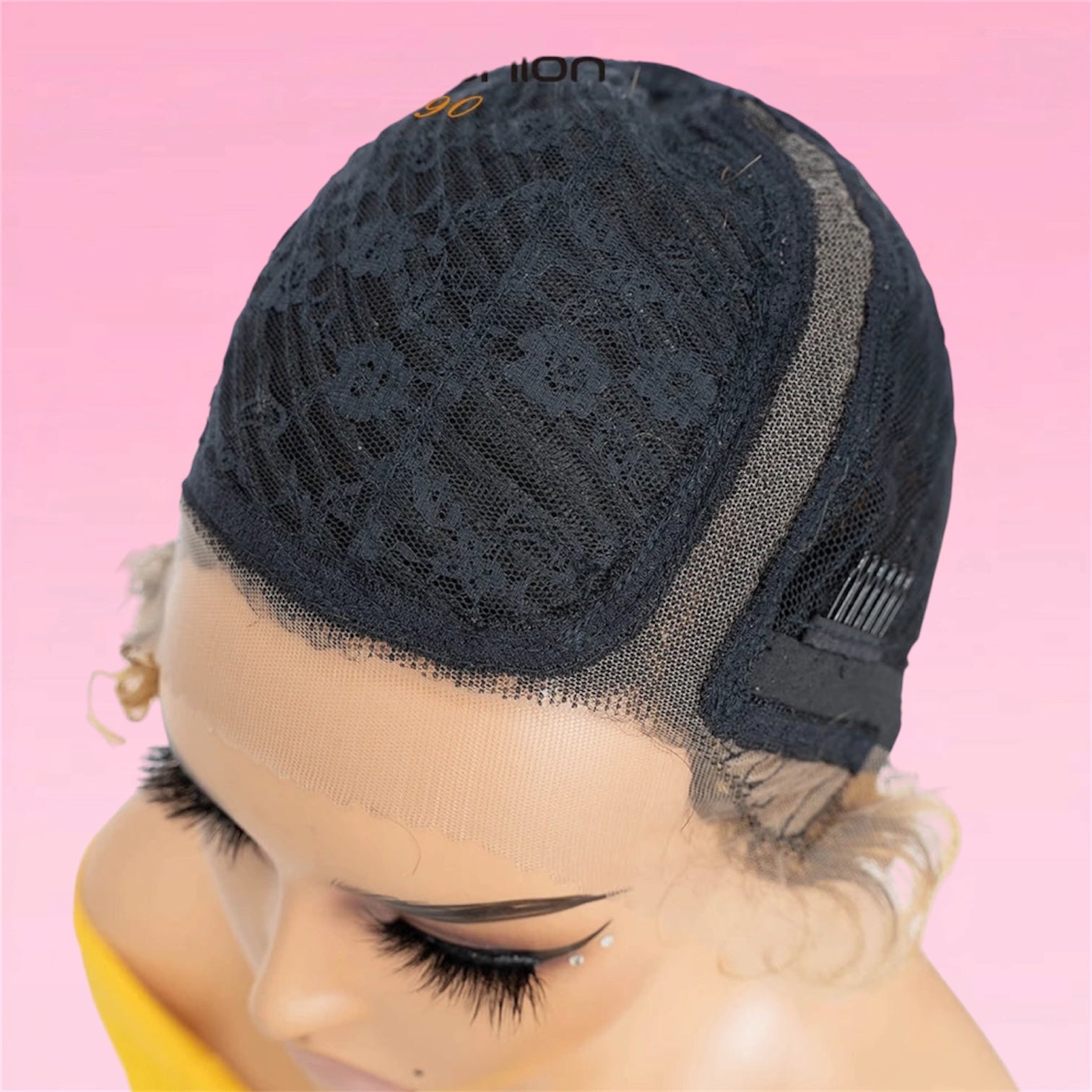 Deep Wave Pixie Bob Wig Lace Front Peruvian