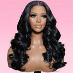Body Wave Human Hair Wig T-Part Lace Front Brazilian