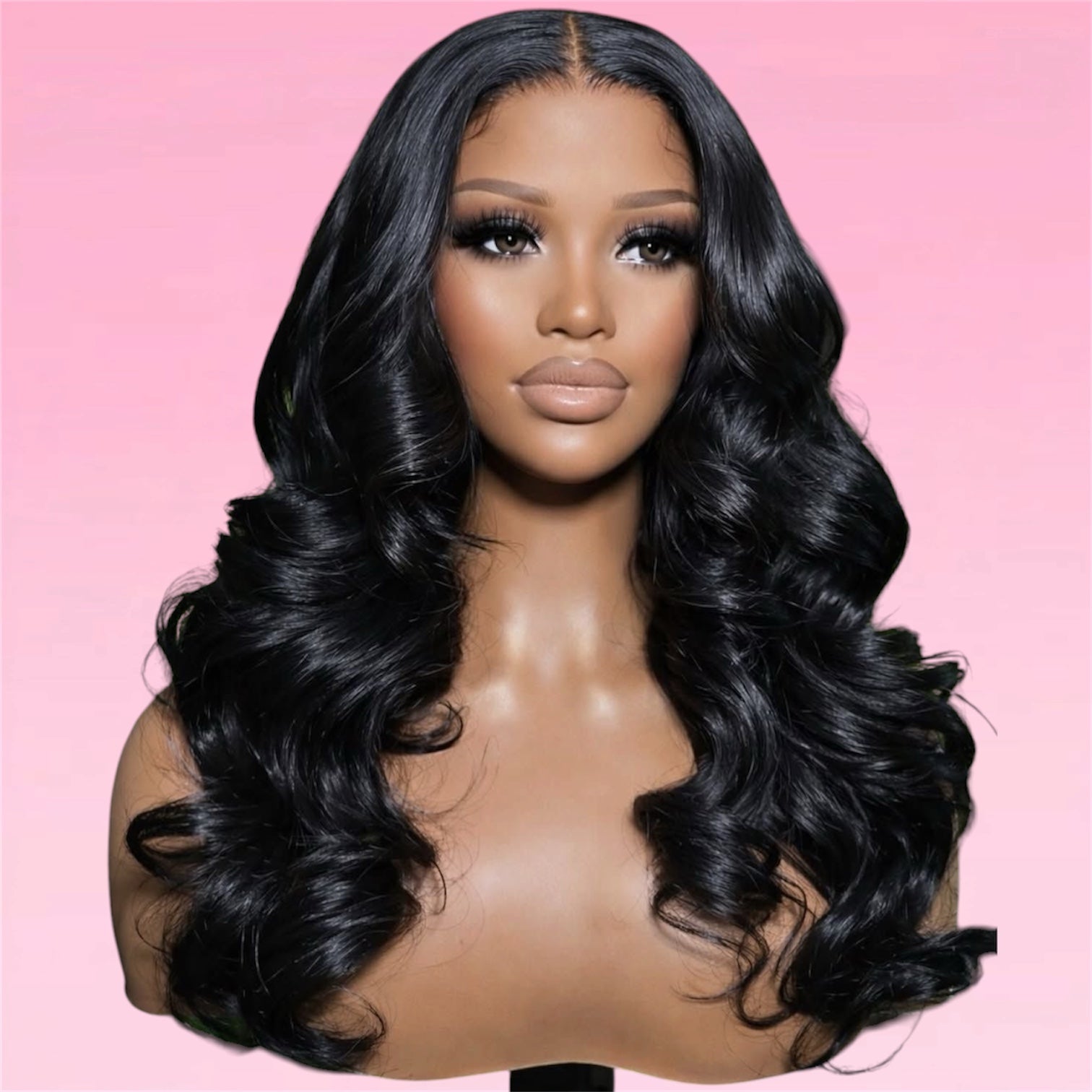 Body Wave Human Hair Wig T-Part Lace Front Brazilian