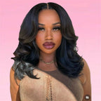 Body Wave Human Hair Wig T-Part Lace Front Brazilian