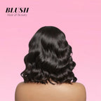 Body Wave Human Hair Bob Wig Transparent Lace Front