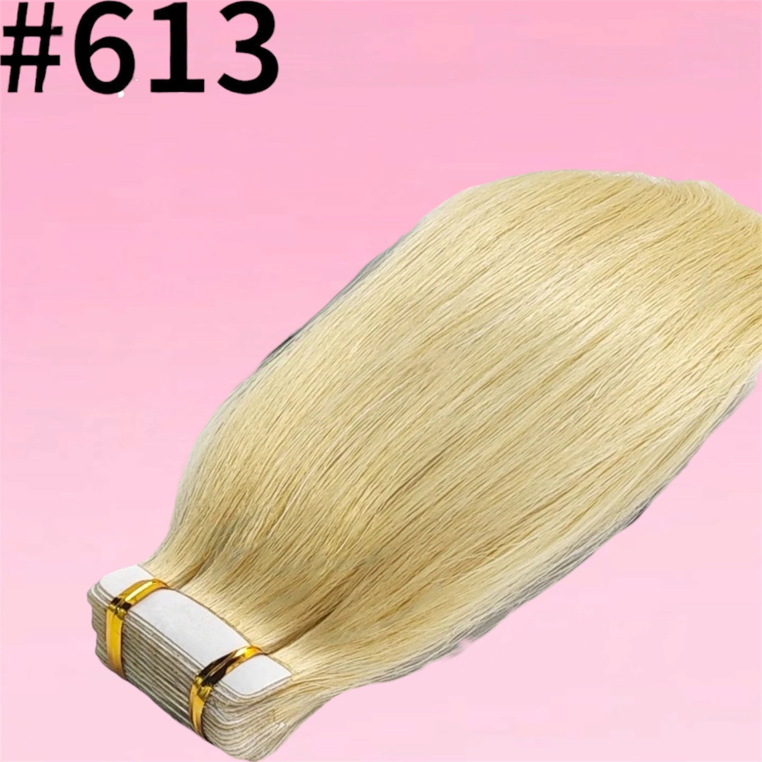 Straight Tape-In Hair Extensions Brazilian Remy
