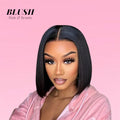Straight Human Hair Bob Wig T-Part Lace