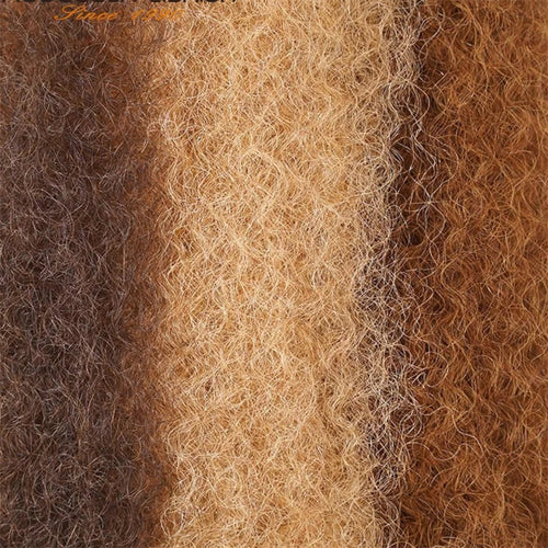Afro Kinky Bulk Human Hair Highlight Virgin Remy