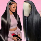 Bone Straight Human Hair Wig HD Lace Front Brazilian