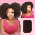Afro Kinky Bulk Human Hair Highlight Virgin Remy