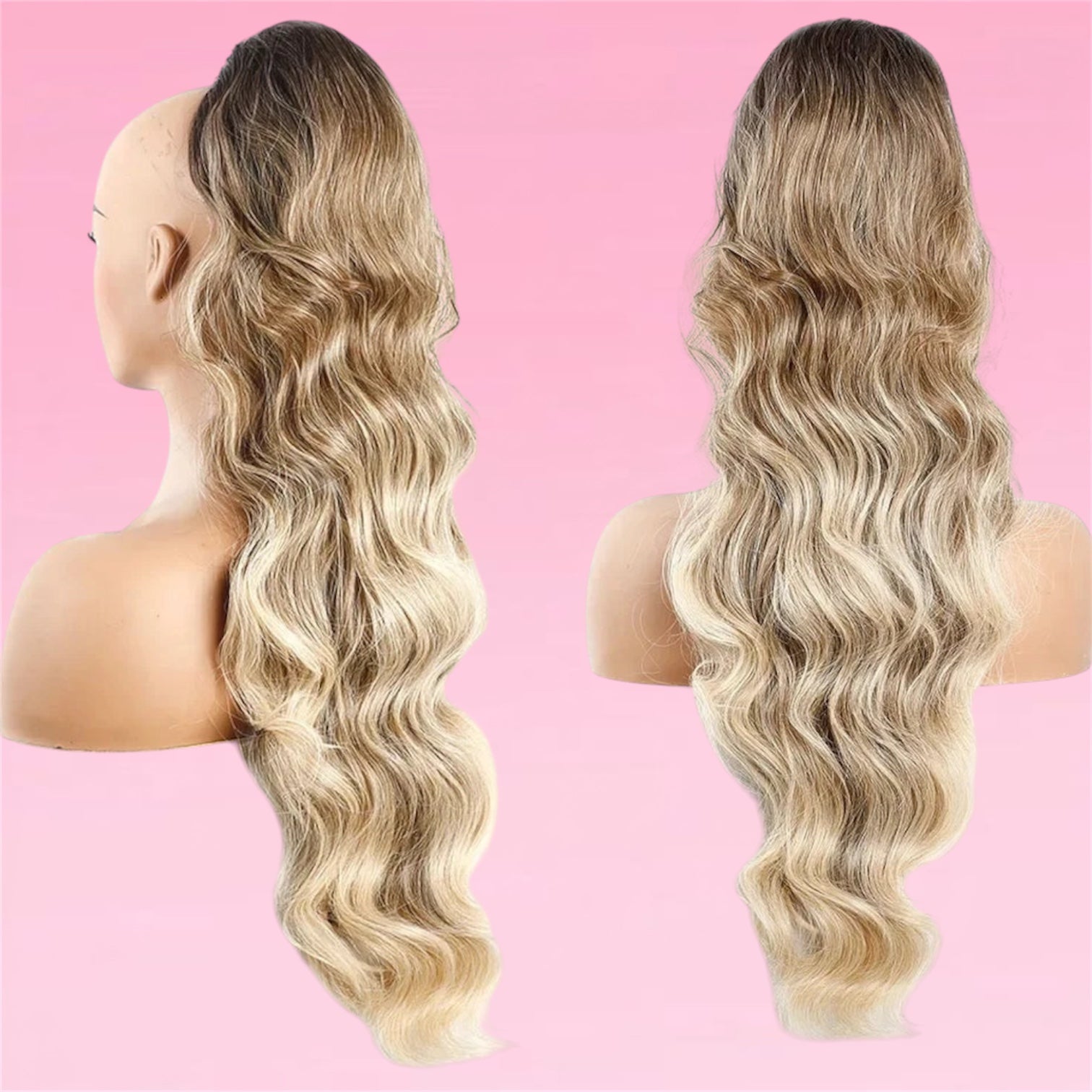Body Wave Drawstring Ponytail Synthetic