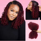 Afro Kinky Bulk Human Hair Highlight Virgin Remy