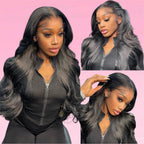 Body Wave Human Hair Wig HD Transparent Lace Front