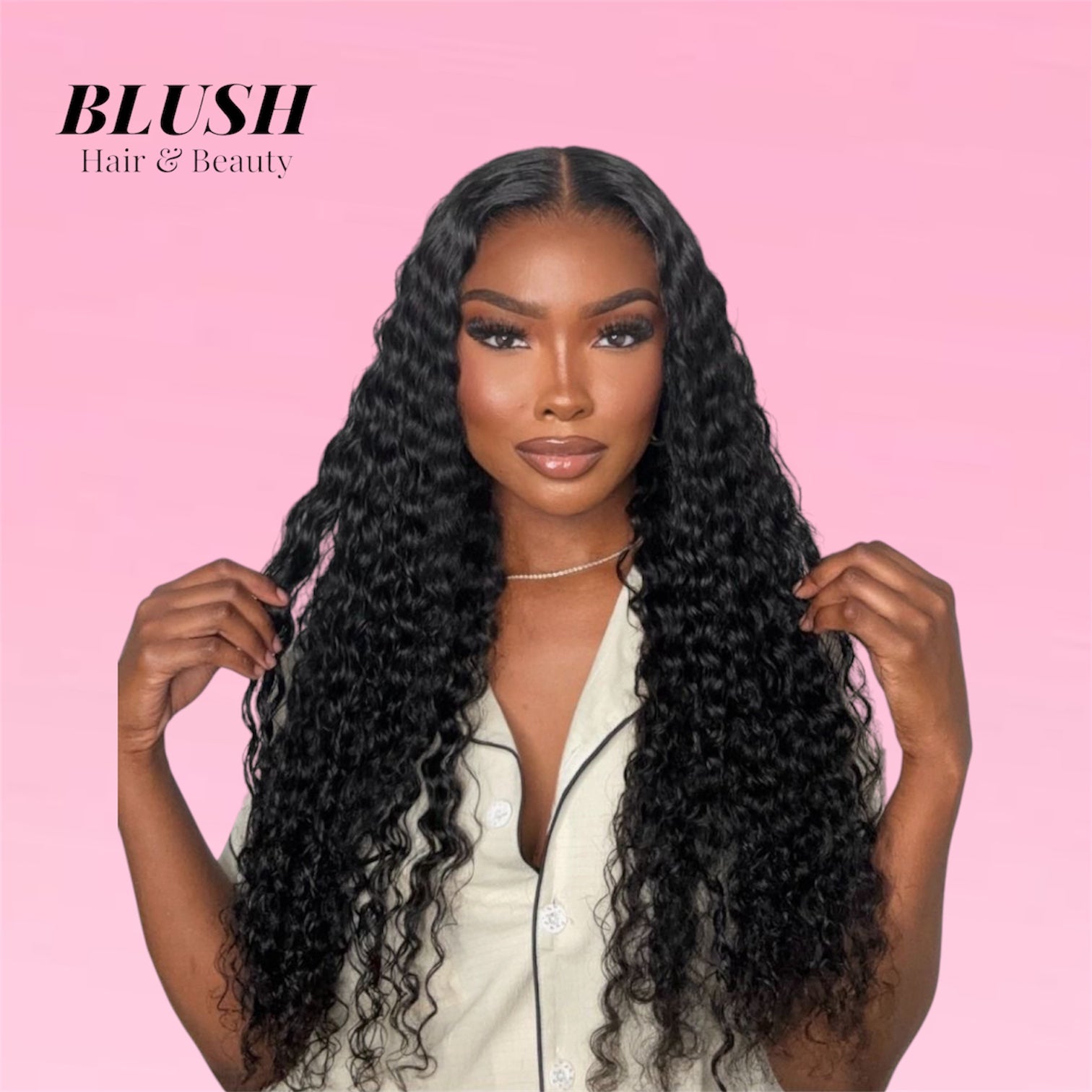 Water Wave Human Hair Wig HD Transparent Lace Front